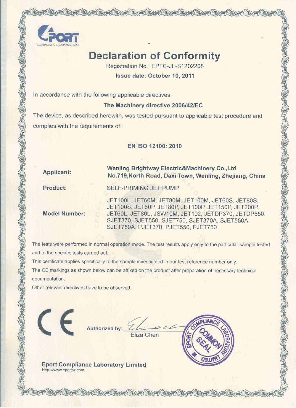 CE